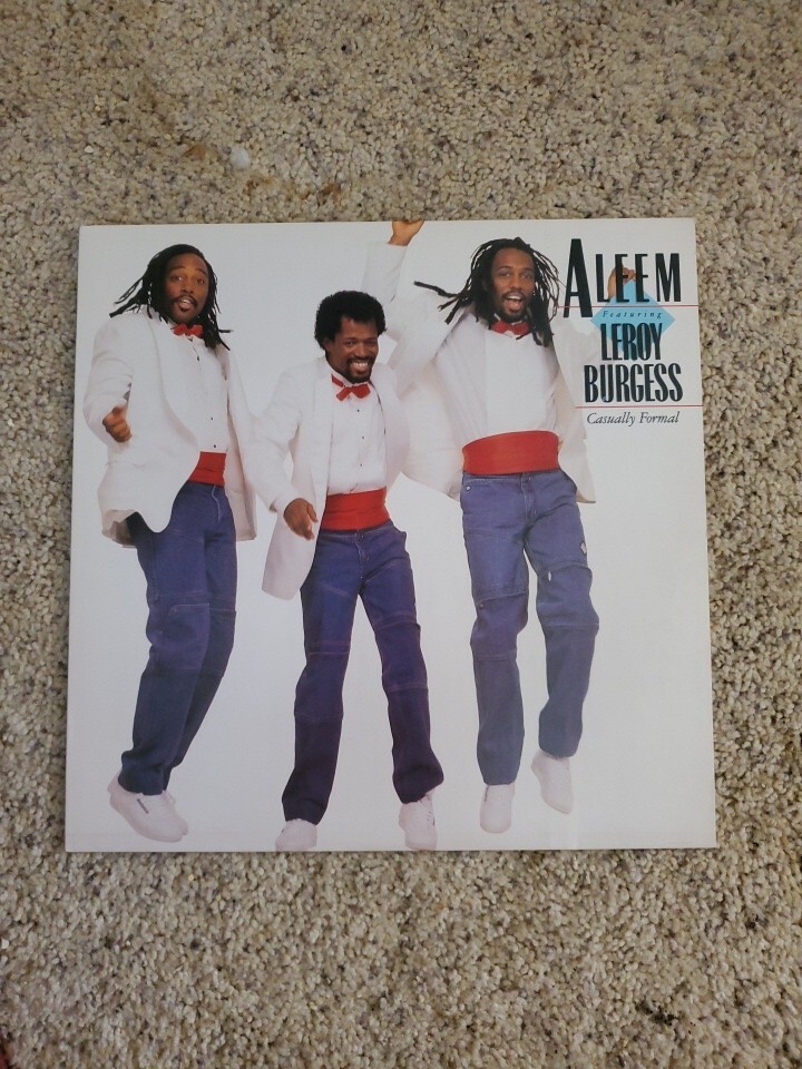 ALEEM Ft. LEROY BURGESS casually formal ATLANTIC 81622-1 1986. DJ