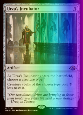 MTG Magic the Gathering Urza's Incubator (297/703) Modern Horizons