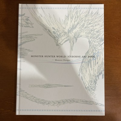 Monster Hunter Art Book Set World & Iceborne Monster Designs