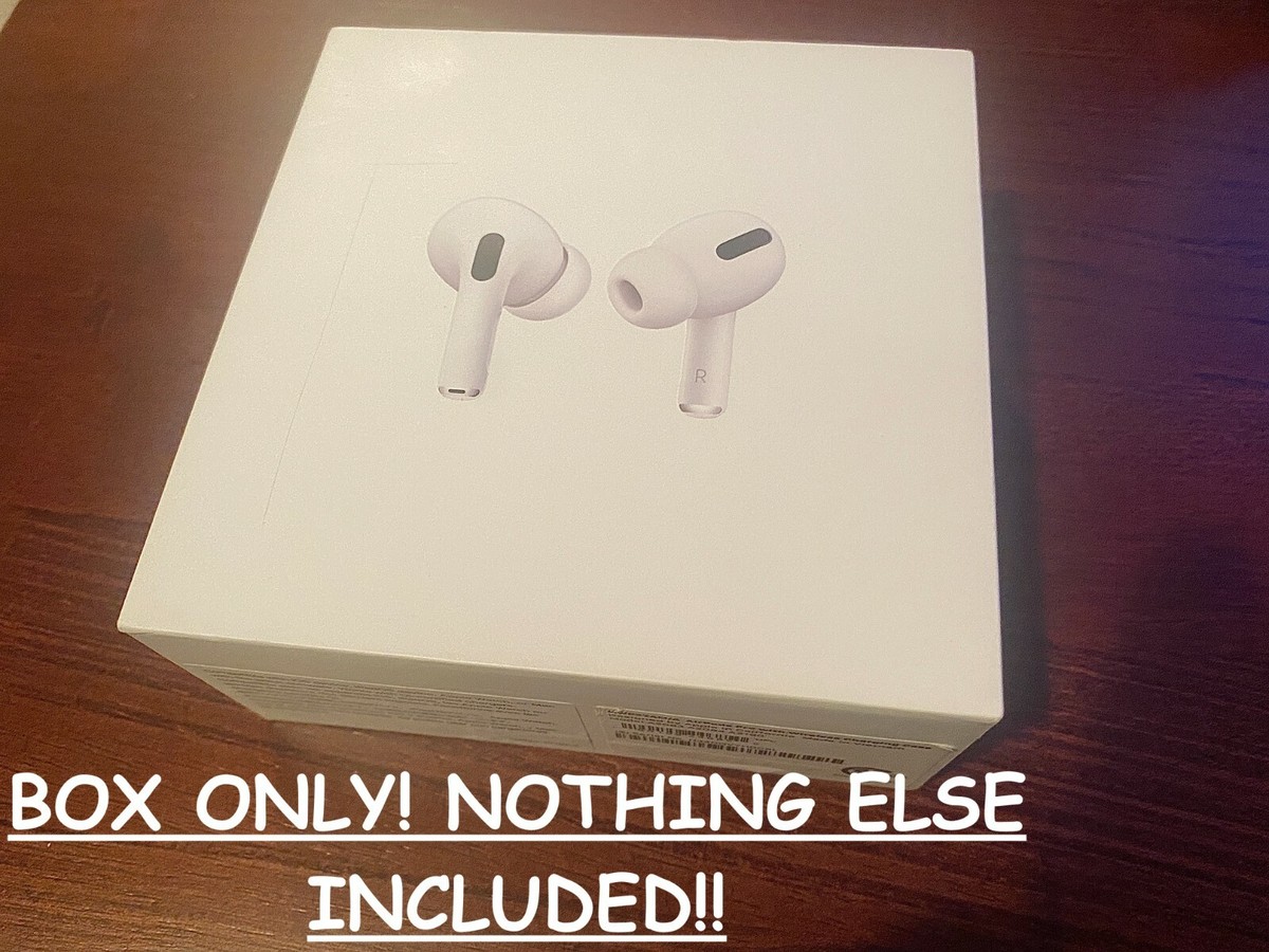 BOX ONLY Apple AirPod Pros A2083 A2084 A2190 BOX ONLY | eBay