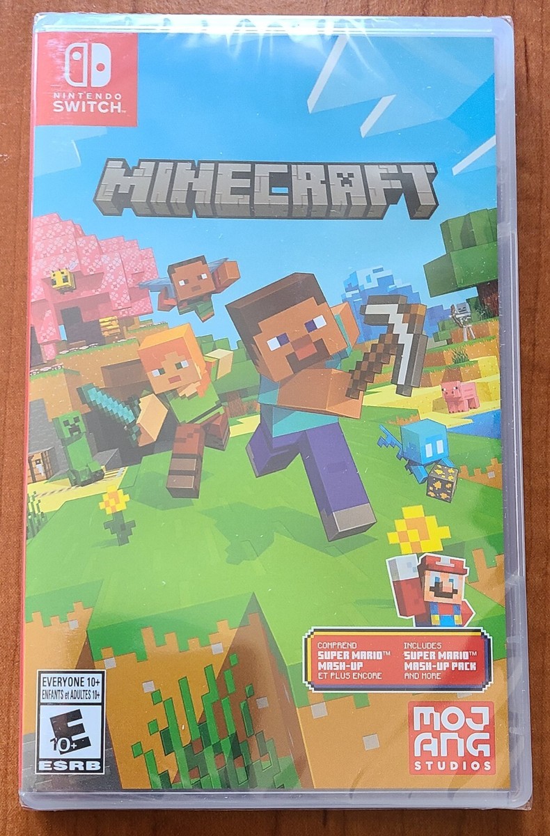 Minecraft - Nintendo Switch (NEW)(Includes Super Mario Mash-Up) | eBay