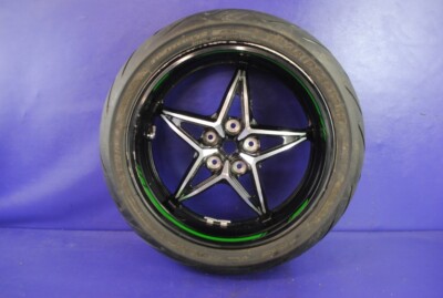 2018 Kawasaki Ninja H2 ZX1002 SX SE Straight Rear Wheel Rim 17x6