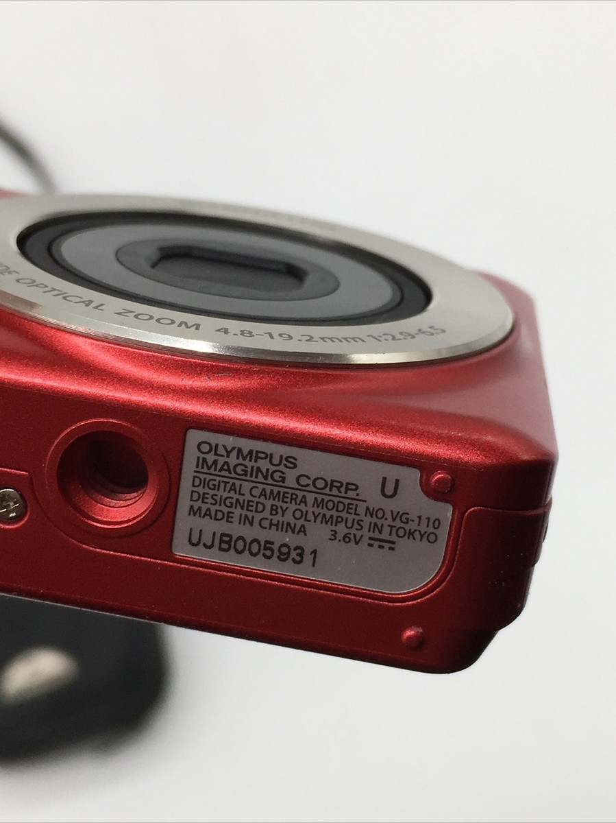 WORKING!! Olympus VG-110, 12 MP, 4x Optical Zoom - No Charger | eBay