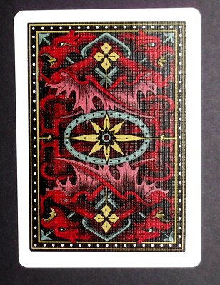 1 x Joker playing card single card Bicycle 808 Dragon AT 879 | eBay