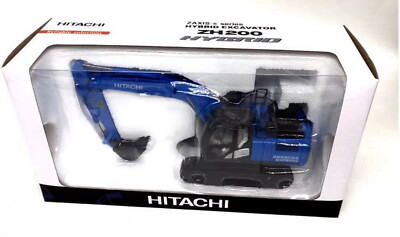 1/50 Hitachi ZAXIS 200-6 Hydraulic Excavator Blue Diecast Model