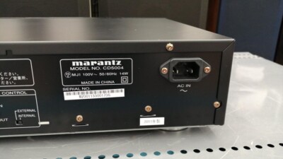 Marantz CD5004 CD Player Audio Recorder Black Good Used | eBay