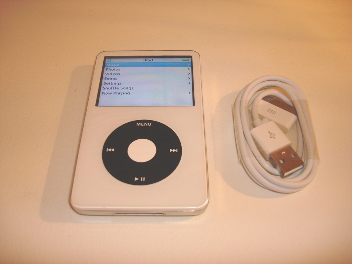 APPLE iPOD CLASSIC 5.5 GEN. WHITE CUStOM THIN 80GBNEW BATTERY