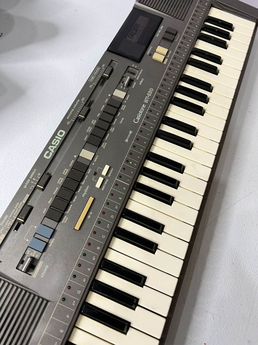 Casio Casiotone MT-820 +Rom Pack/RO-554 Family Songs Electric
