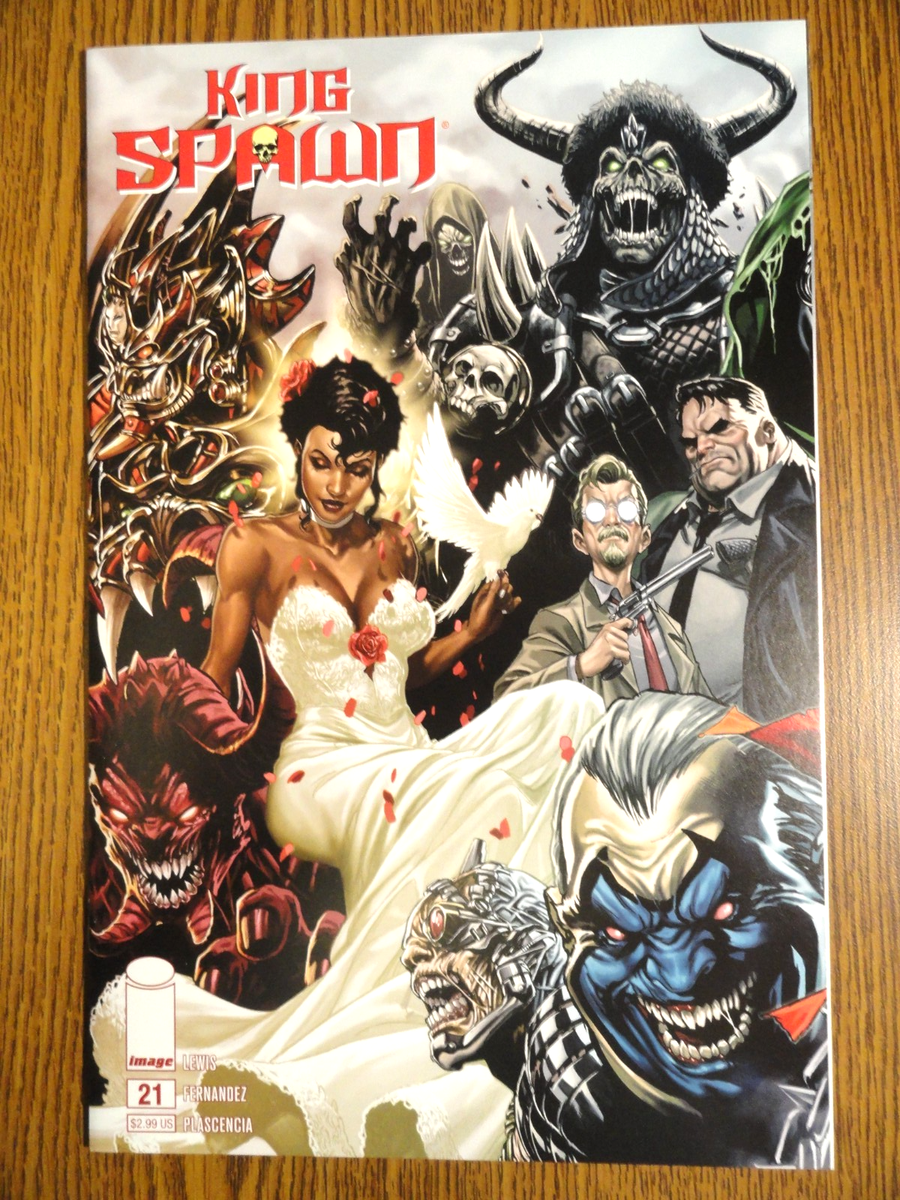 King Spawn #21 Mark Brooks A Cover NM Lewis Fernandez 1st Print