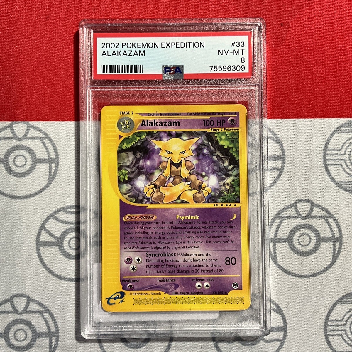 PSA 8 Alakazam #33 2002 Pokemon Expedition 6309 | eBay