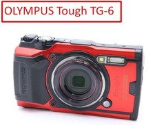 Olympus Tough TG-6 12.0MP Point & Shoot Digital Camera - Red for