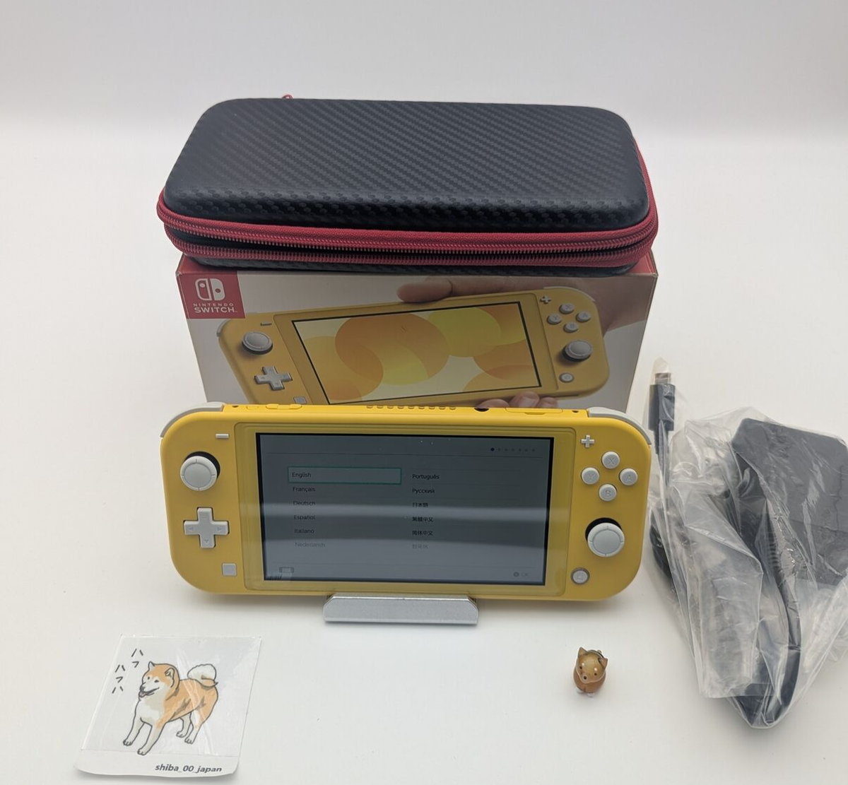 Nintendo Switch Lite Handheld Game Console 32GB Charger +Box