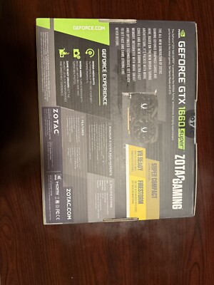 ZOTAC GeForce GTX 1660 Super 6GB GDDR6 (ZT-T16620F-10L) for sale
