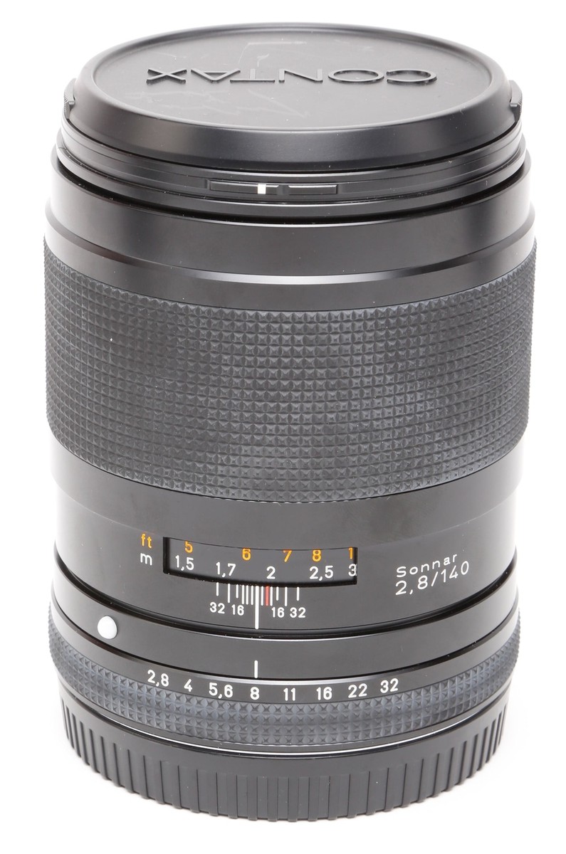 CONTAX Carl Zeiss Sonnar T* F 2.8 140mm Lens For Contax 645 Film