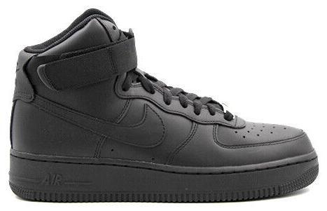 Nike Air Force 1 High Triple Black W for sale | eBay