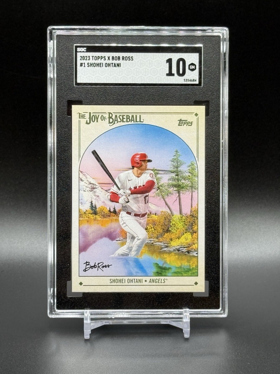2023 Topps X Bob Ross The Joy of Baseball Shohei Ohtani #1 RARE