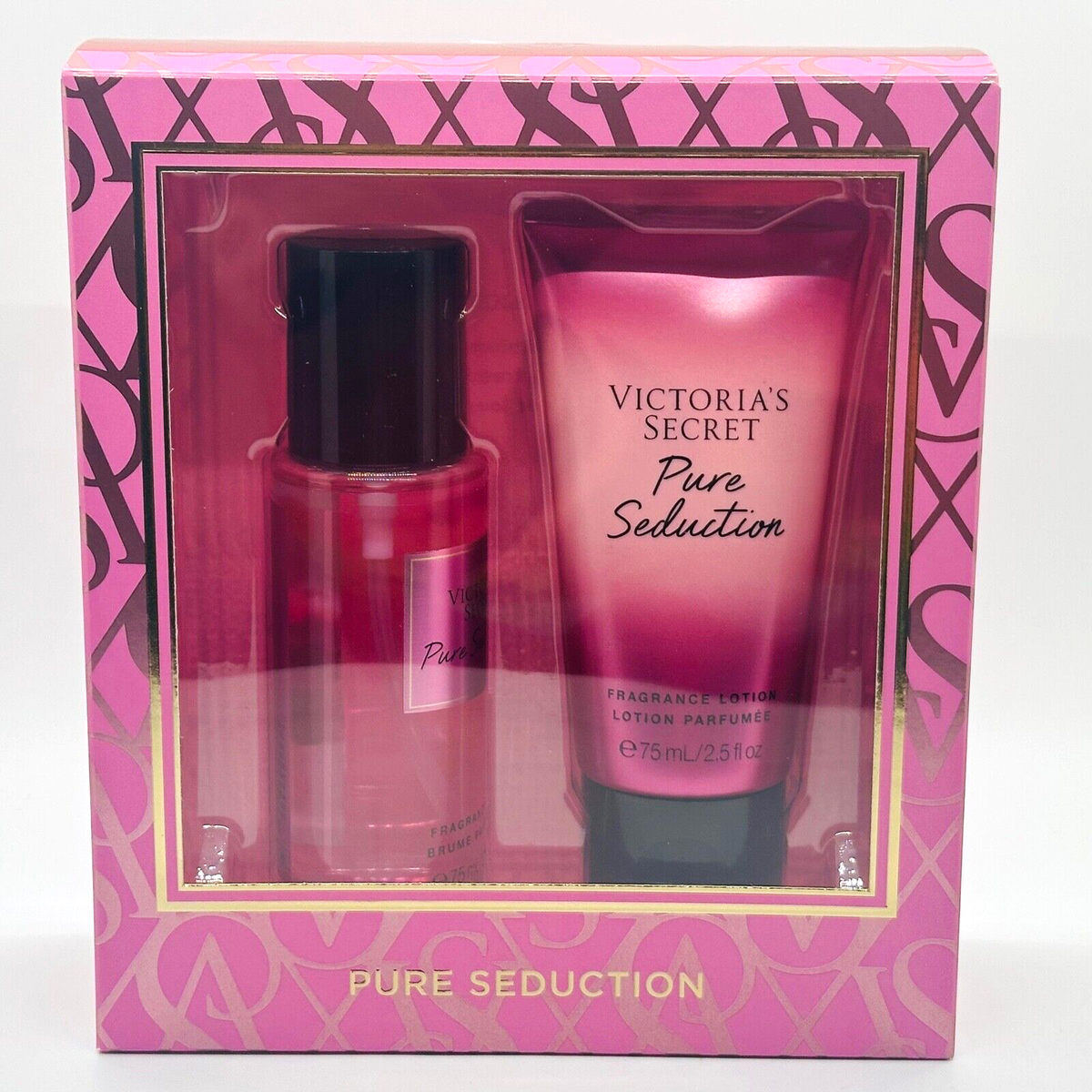 Victoria's Secret PURE SEDUCTION Fragrance Lotion & Body Mist Mini