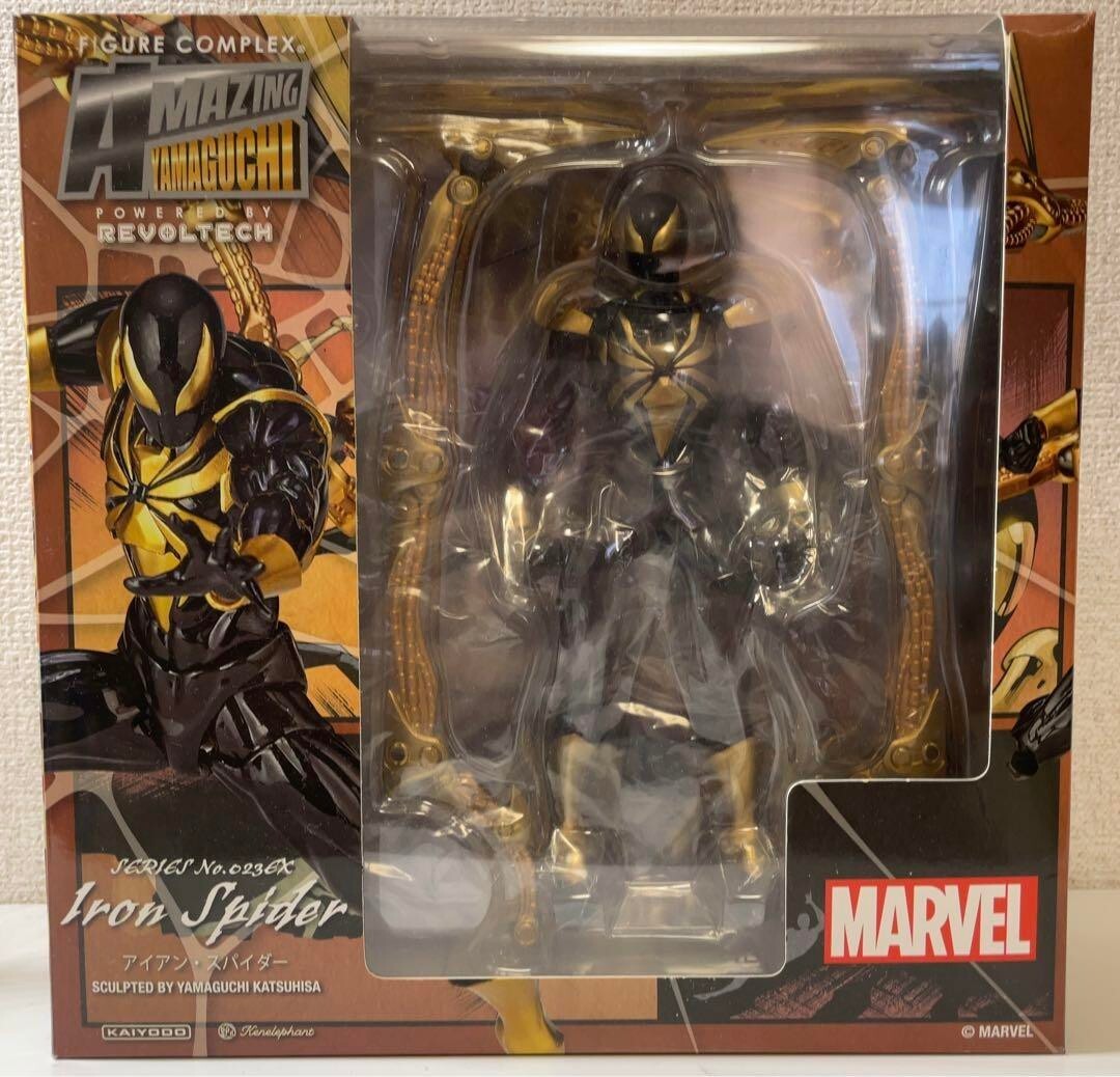 AMAZING YAMAGUCHI Iron Spider Black Ver. 023EX Figure complex