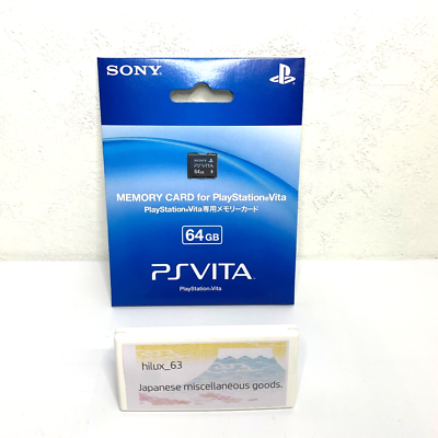 New Sony Official Play Station PS VITA Memory Card 64GB PCH-Z641J