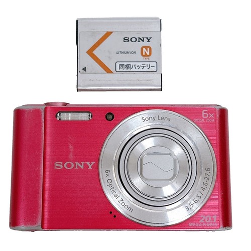 Sony Cyber Shot DSC W810 Silver Compact Digital Camera 20MP Japan