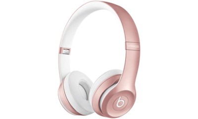 Beats by Dr. Dre Solo 3 Wireless Headband On-Ear Headphones Rose