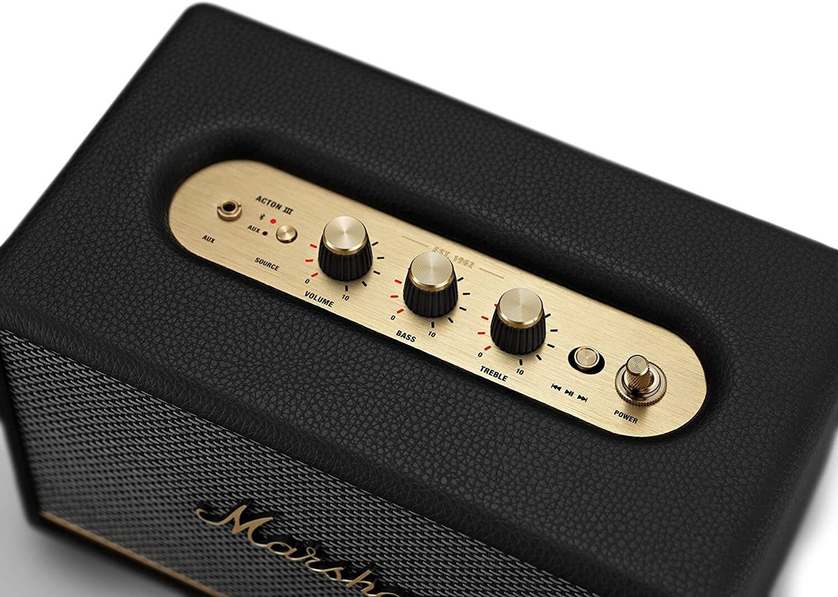 Marshall Acton III Bluetooth Home Speaker - Black | eBay