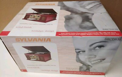 Sylvania Nostalgia 5 In 1 Turntable Radio Model SRCD 838 | eBay
