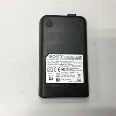 SONY Non contact IC Card Reader Writer PaSoRi RC S380 USB ‎Windows