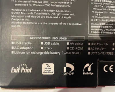 Casio EXILIM ZOOM EX-Z1000 10.1MP Digital Camera - Silver for sale