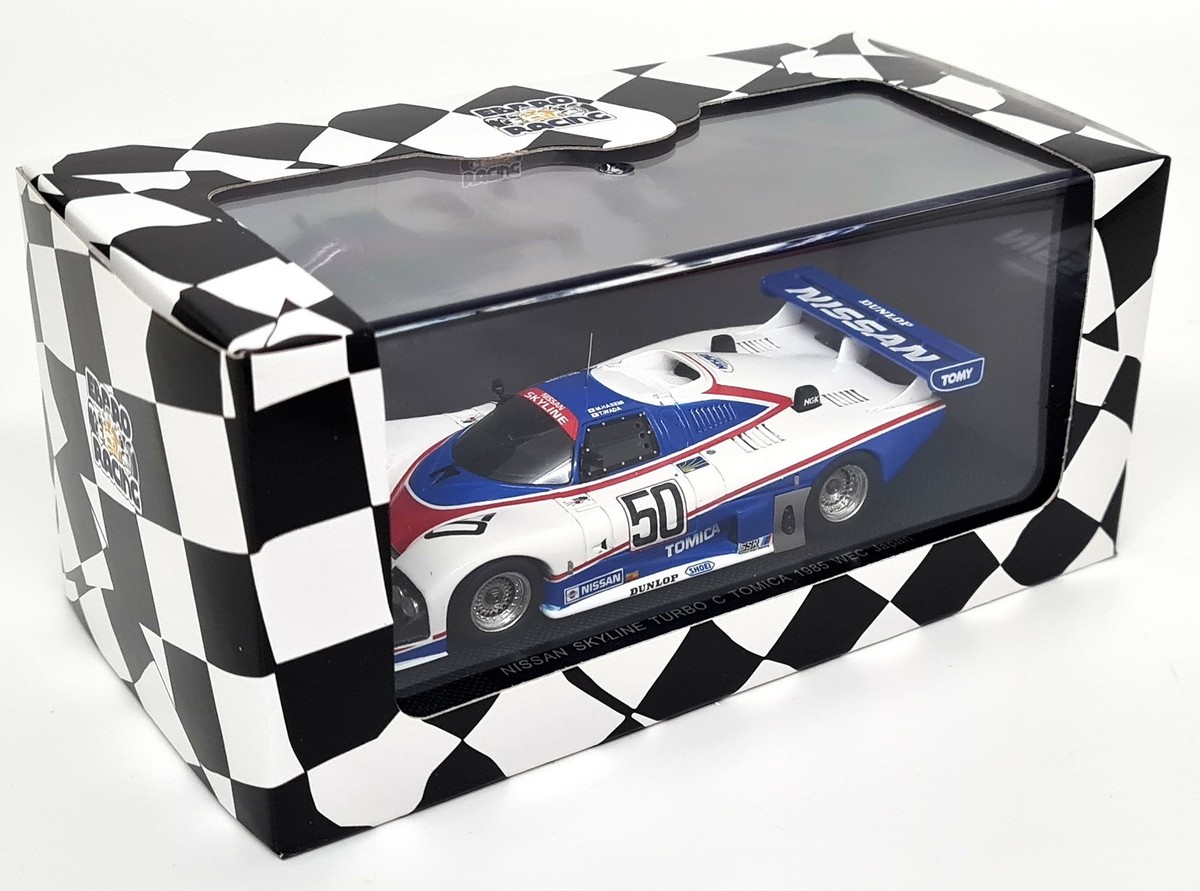 Ebbro 1/43 Nissan Skyline Turbo C Tomica 1985 WEC Japan #50