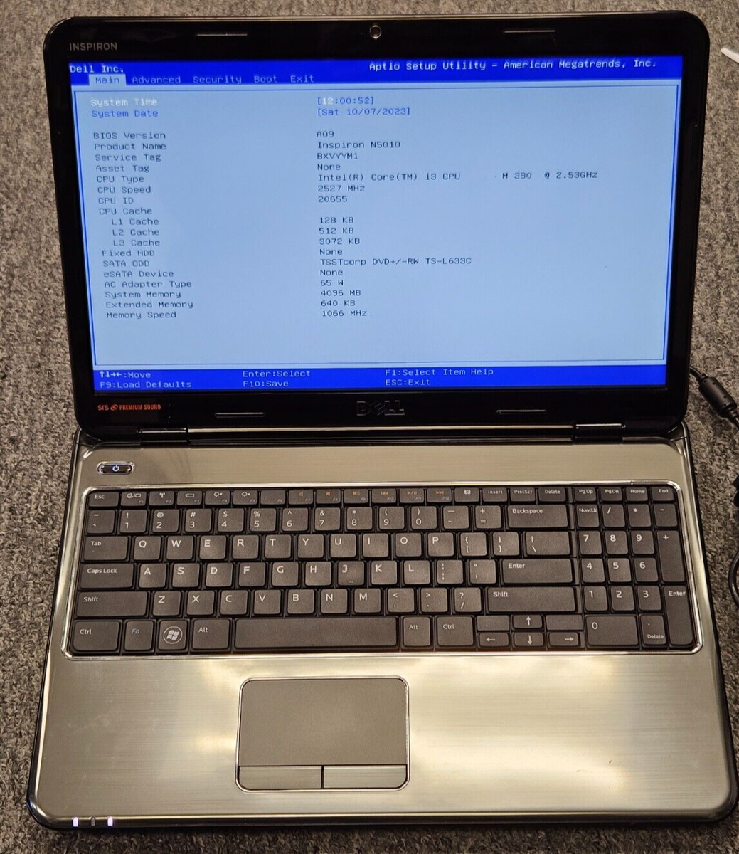 Dell Inspiron N5010 15.6