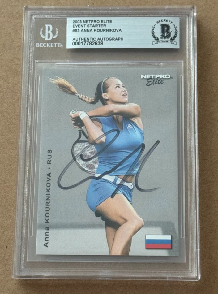 Anna Kournikova Tennis Original Autographed Items for sale | eBay
