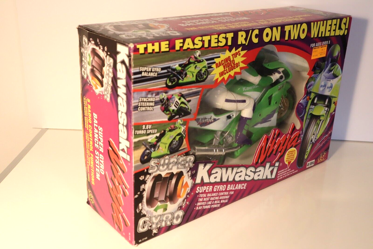 Vintage DSI Toys 1996 Ninja Kawasaki Zx-7r RC Motorcycle Super