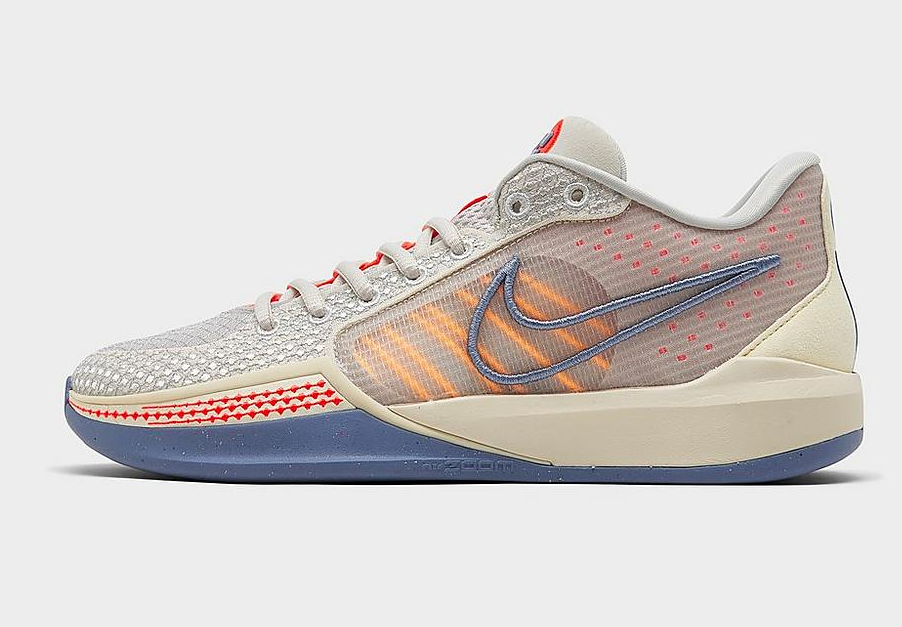 Nike Sabrina 1 Basketball Shoes Light Bone Orange SIZE 9W / 7.5M