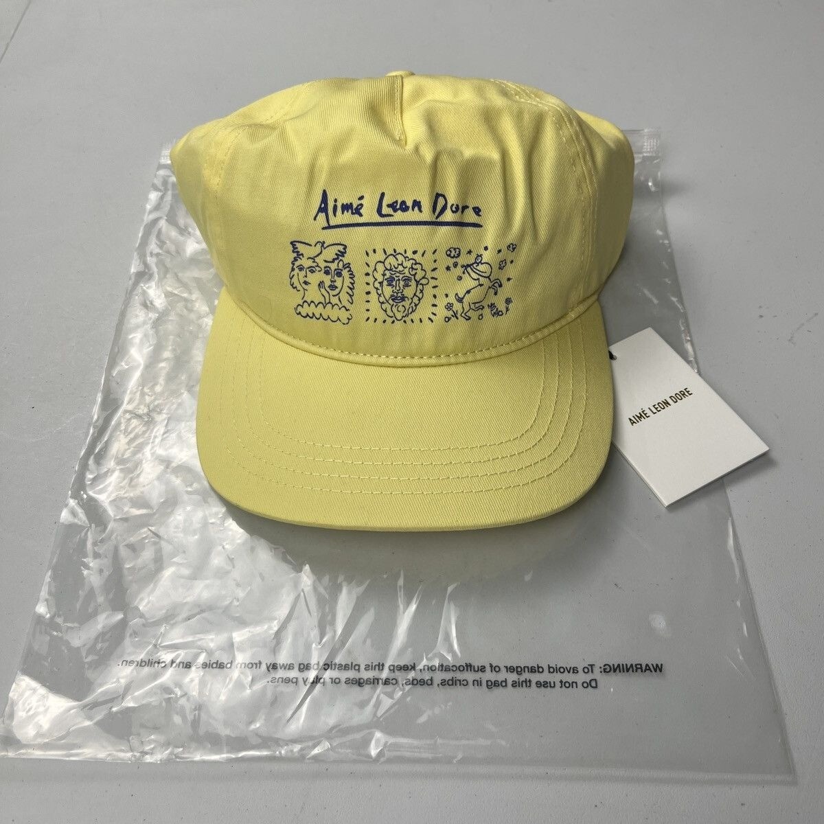 Aime Leon Dore Hat Hydra Lemon Yellow Snapback | eBay