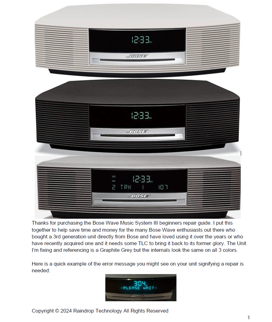 Bose Wave music system IV CDプレーヤー BOSE WAVE MUSIC SYSTEM IV