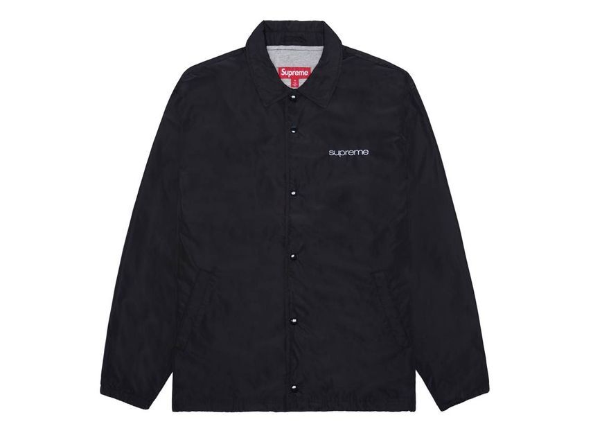 Supreme Nyc Coaches Jacket Black | eBay UK
