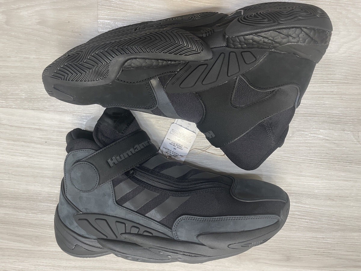 Adidas Pharrell Williams 0 To 60 Human Race Black Basketball Shoes