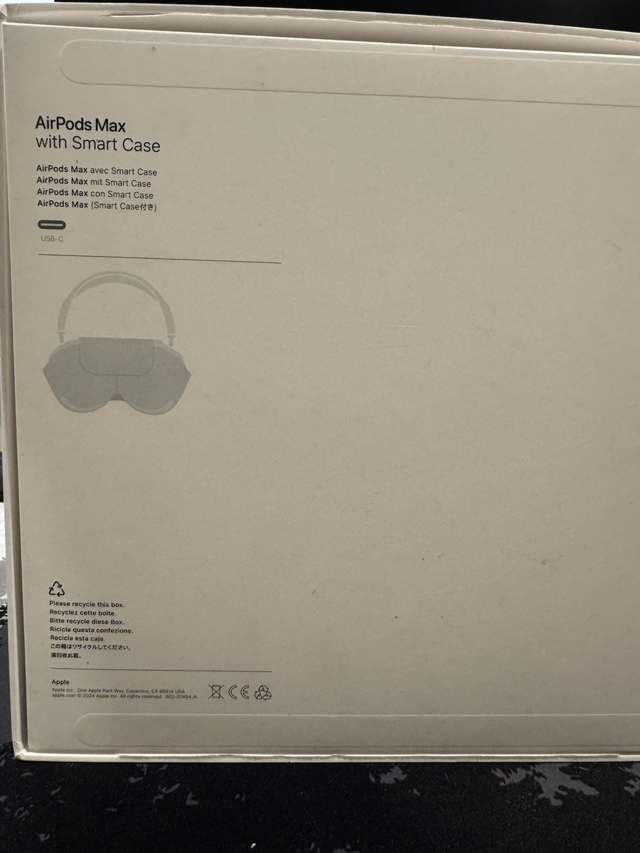 Apple AirPods Max with Smart Case Midnight Black, USB-C | eBay