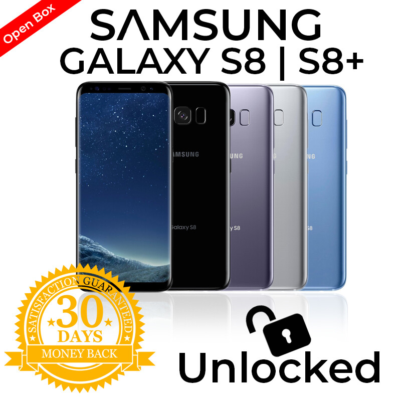 Samsung Galaxy S8 Plus - 64 GB - Arctic Silver (Unlocked) for sale