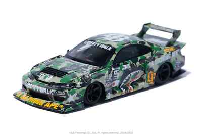 MINI GT BAPE X LBWK NISSAN 1/64 4PC Tokyo Auto Salon 2025 Liberty