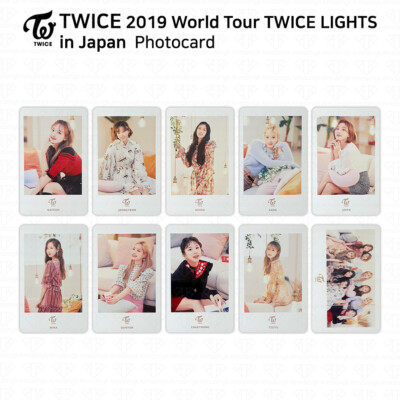 TWICE 2019 World Tour Twicelights in Japan Official Photocard KPOP
