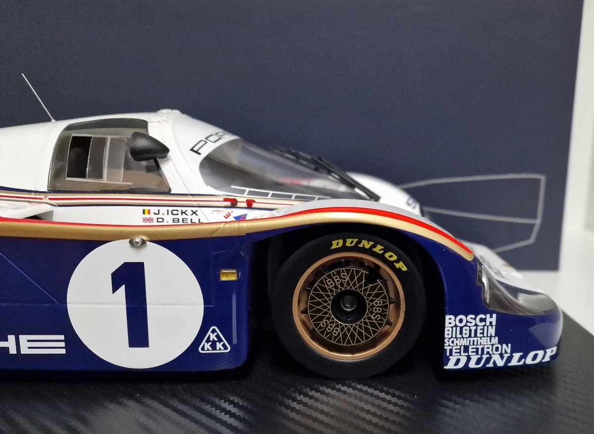 Model Car Scale 1:12 True Scale TSM Porsche 956 Ickx Winner 24H Le
