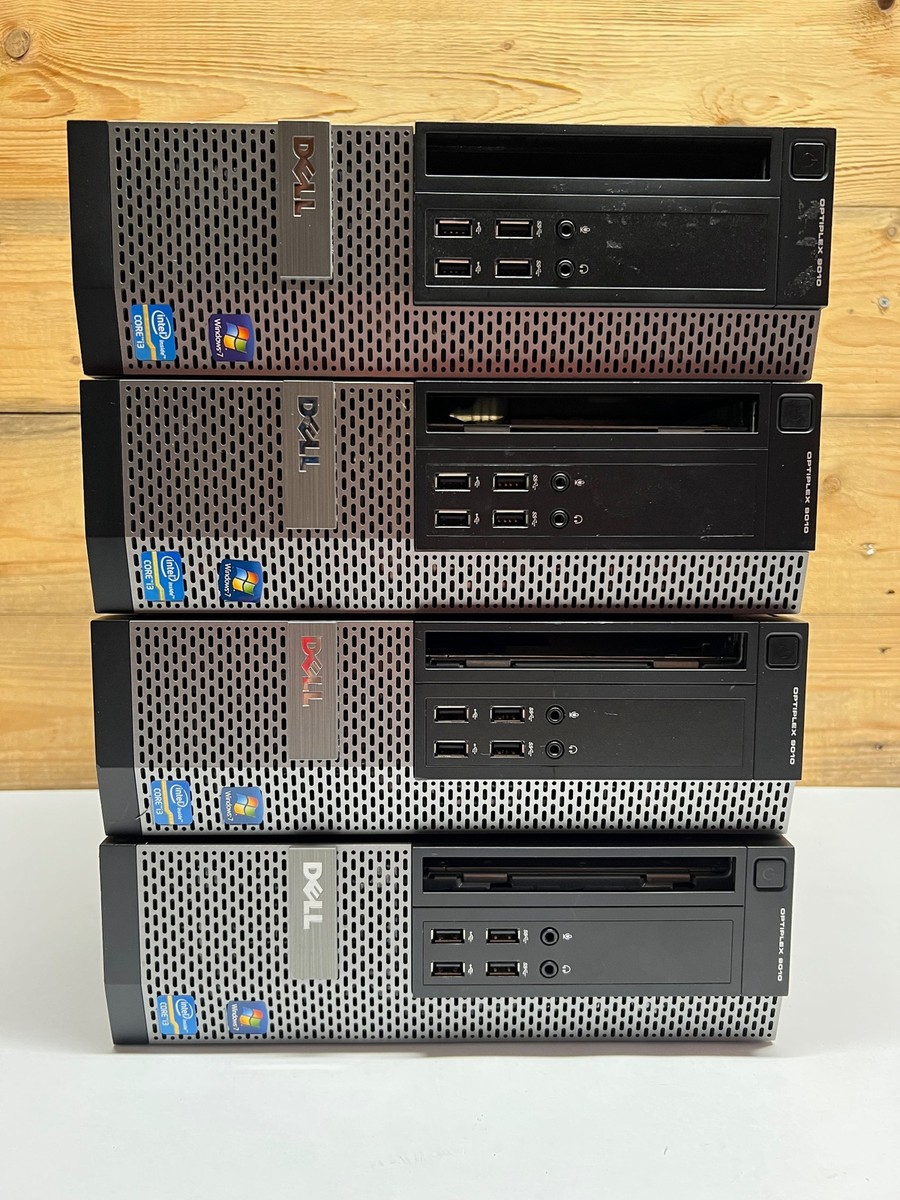 SFF Optiplex 9010 Desktop i3-3220 D03S Dell (No HDD/OS) Lot of 4