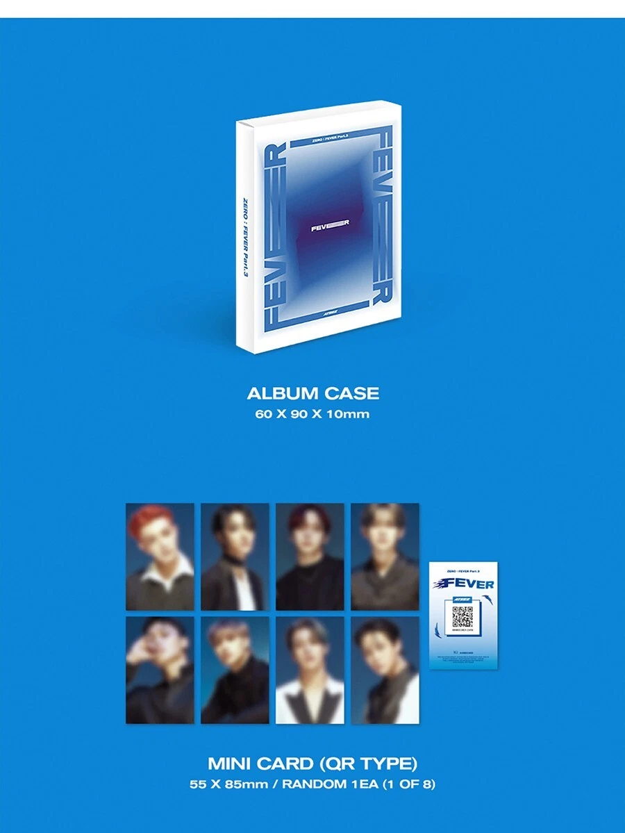ATEEZ [ZERO : FEVER PART.3] Album PLATFORM Ver/QR+2 Photo Card+8