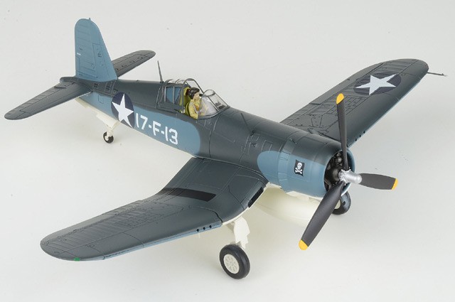 HA8221 Hobby Master F4U Corsair 1/48 Model White 17-F-13 USN VF-17