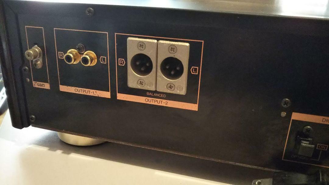 SANSUI CD-α717D Extra CD player deck 1989 made VINTAGE Rare from