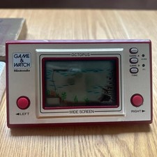 Nintendo Game & Watch Wide Screen Octopus Oc-22 Boxed MIJ 1981