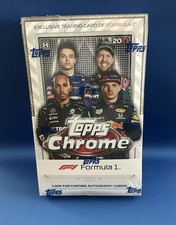 2021 Topps Chrome Formula 1 Racing Hobby Box - 18 Packs for sale
