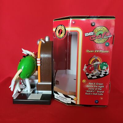 M & M Rockin Cafe Roll Candy Dispenser First Limited Edition | eBay